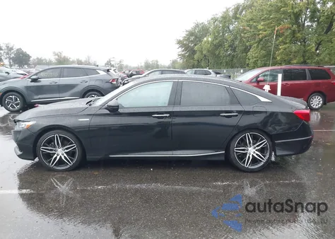 2021 Honda Accord Hybrid Touring из США, поврежденный, VIN 1HGCV3F9XMA013300